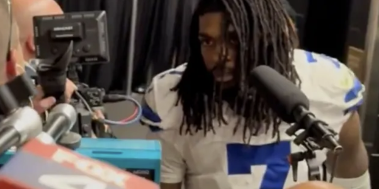 Trevon Diggs Snaps on Reporter Over Social Media Post Following 49ers Loss